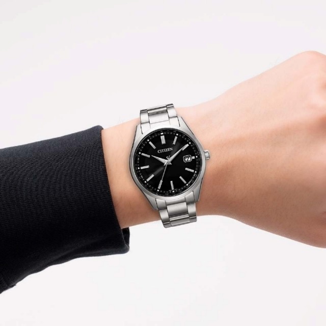 CITIZEN COLLECTION シチズンコレクション エコドライブ 電波時計 ワールドタイム 5気圧防水 メンズ腕時計 CB0300-53E
