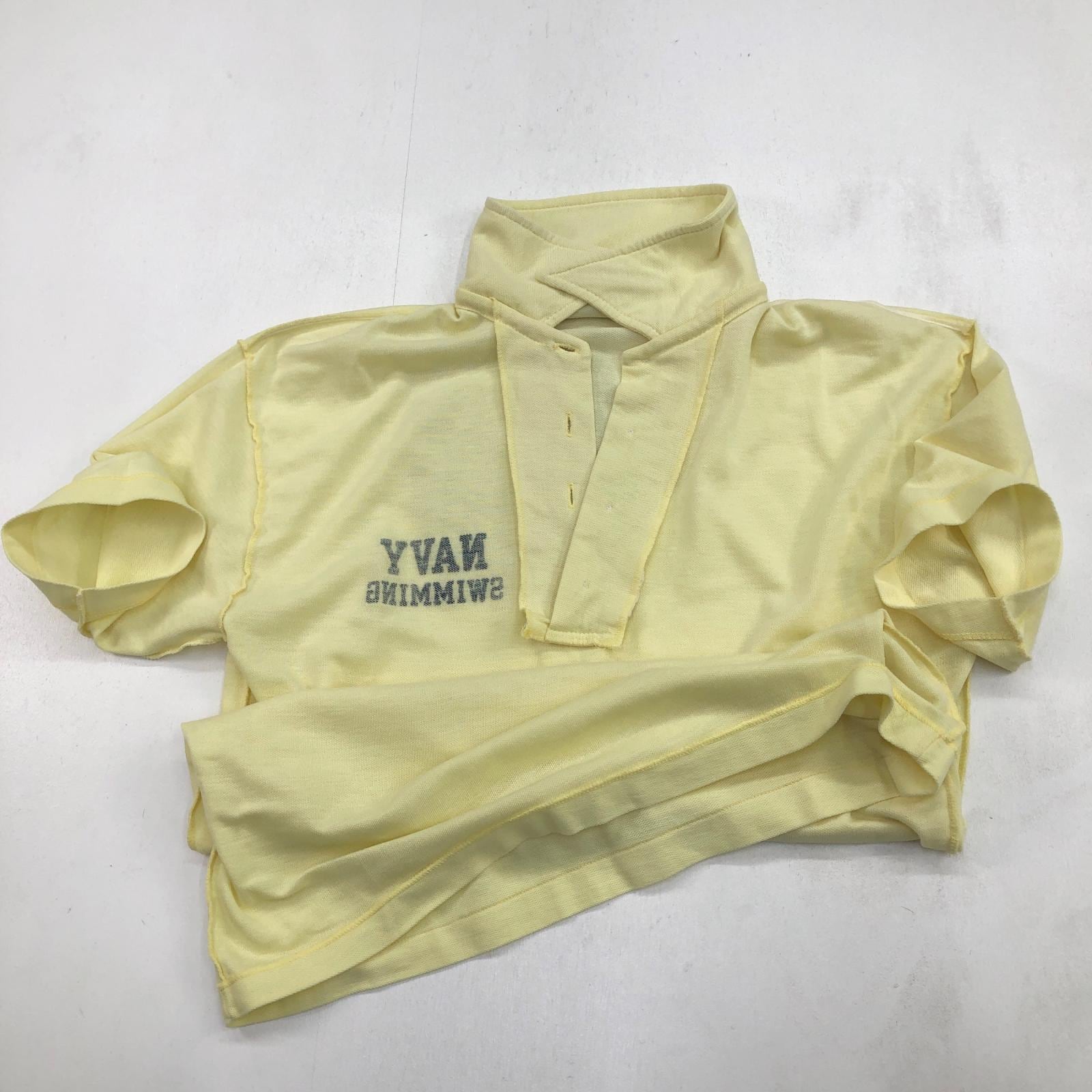 CHAMPION 70年代 USA製 バータグ 後期 襟芯入り NAVY SWIMMING ワン