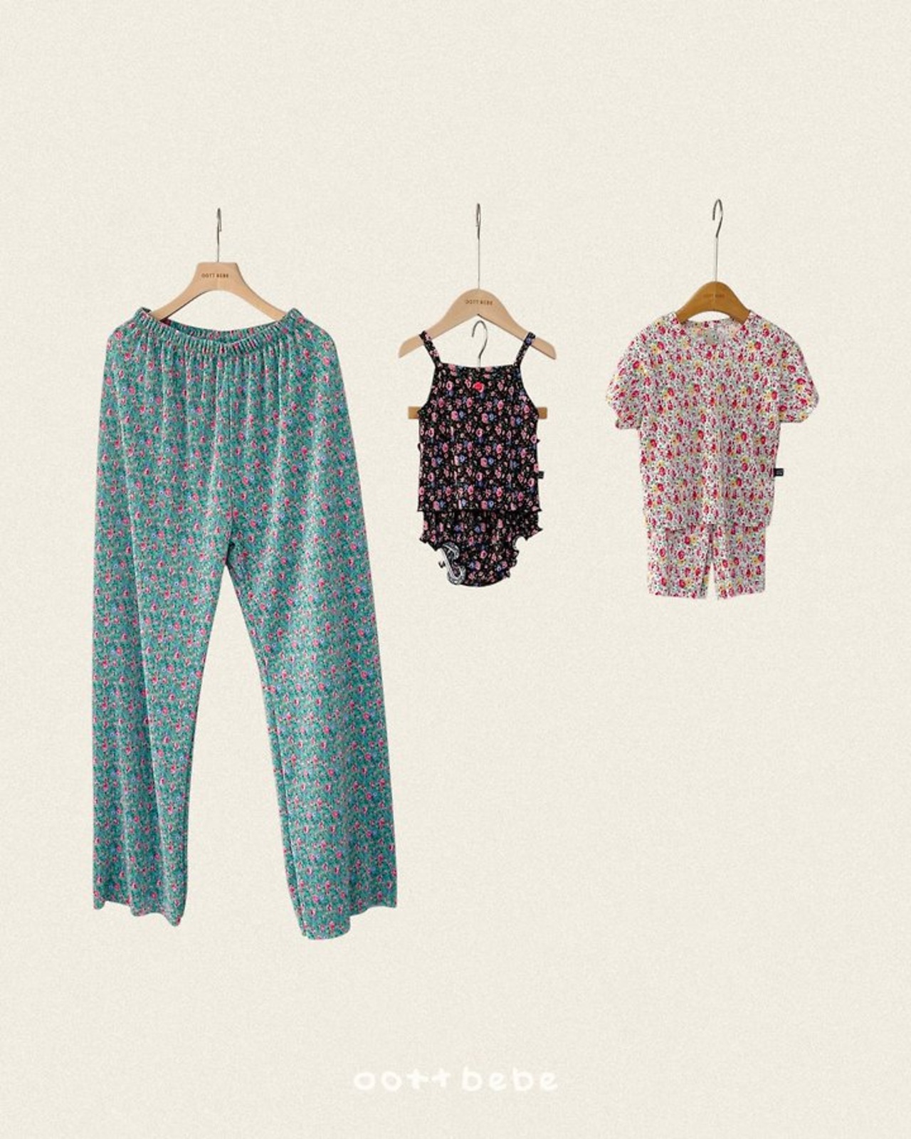 [oottbebe] Flower Pleated Pants (Mom) / [오뜨베베] 꽃송이플리츠바지(맘)