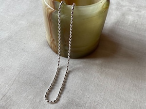 petit silver short necklace