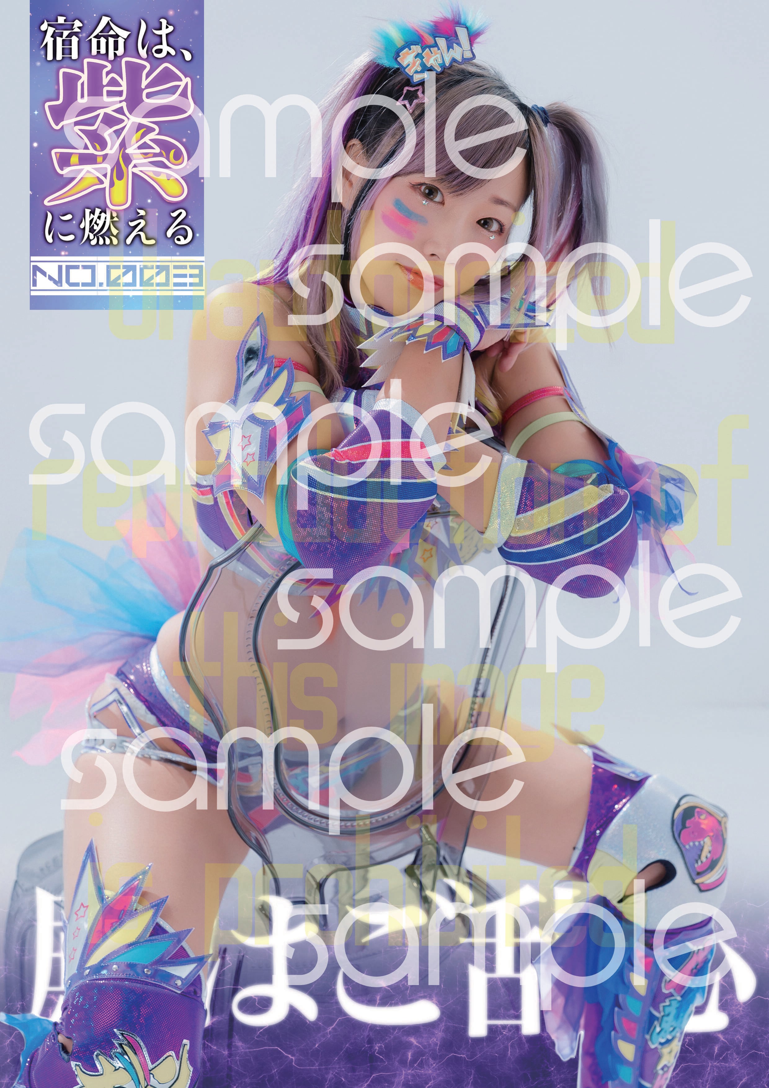 2.1自主興行 ウナギ・サヤカ サイン・名入れポートレート | ウナギ