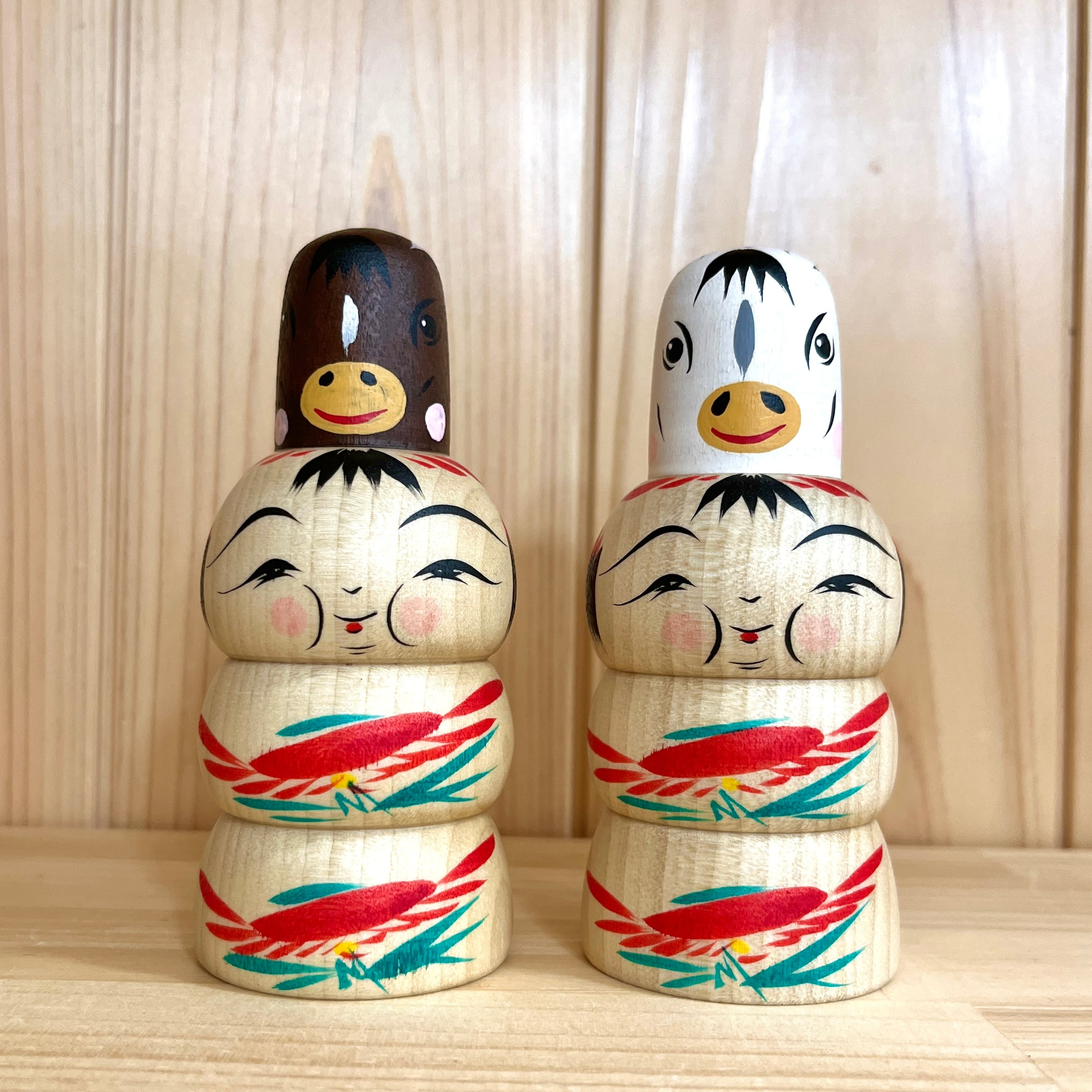 伝統こけし 伝統こけし（本人型） 約3.5寸 約10.5cm 平賀輝幸 工人（作並系）#0273