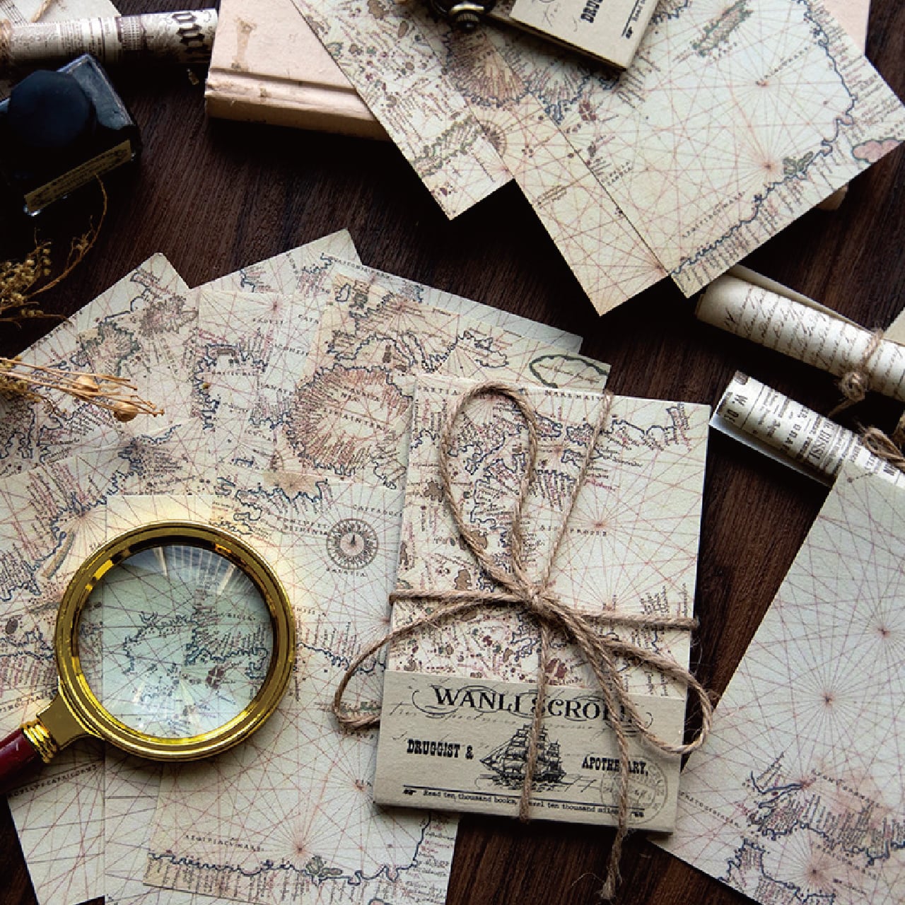 素材紙 アーティスティック おしゃれ 個性派 全8種類 30枚