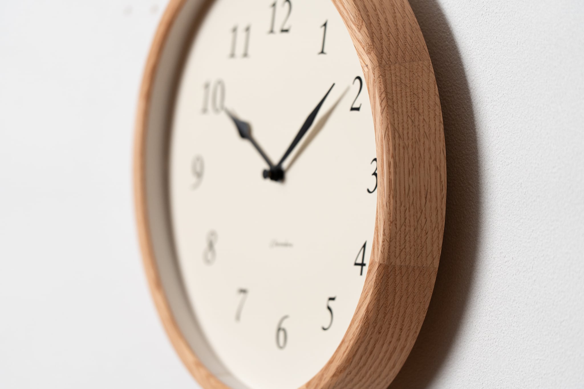 電波時計 Clair CLOCK OAK -renewal- | シャンブル【CHAMBRE】by