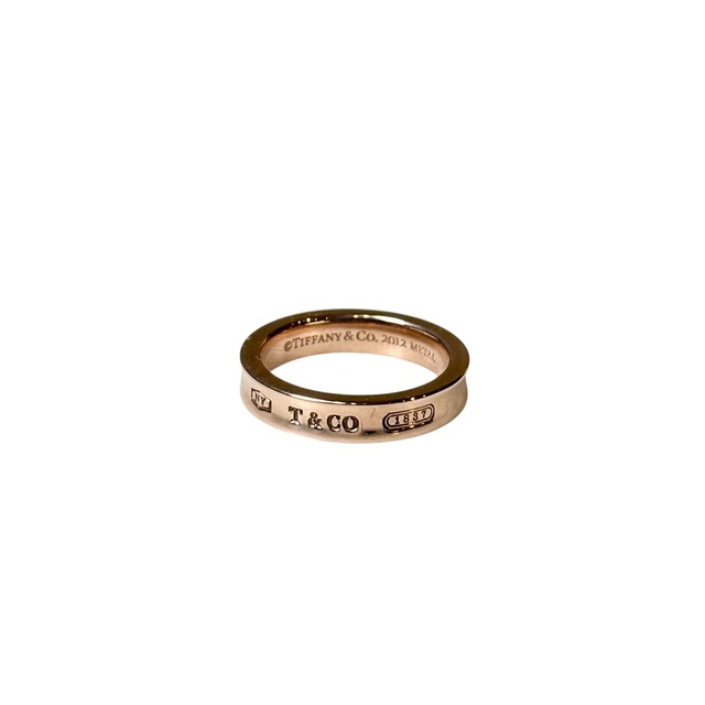 TIFFANY rubedo metal ring “1837”