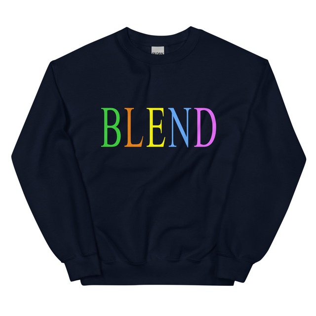 【472】Blend Sweat Navy