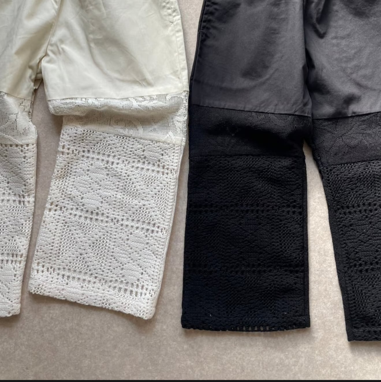 andpal crochet lace pants アイボリー 80 新品完売品 &pal】crochet lace pants /2 color | mumu