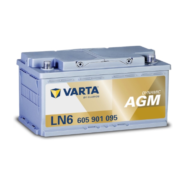 VARTA DYNAMIC AGM 605-901-095 LN6 AGM H15  105Ah