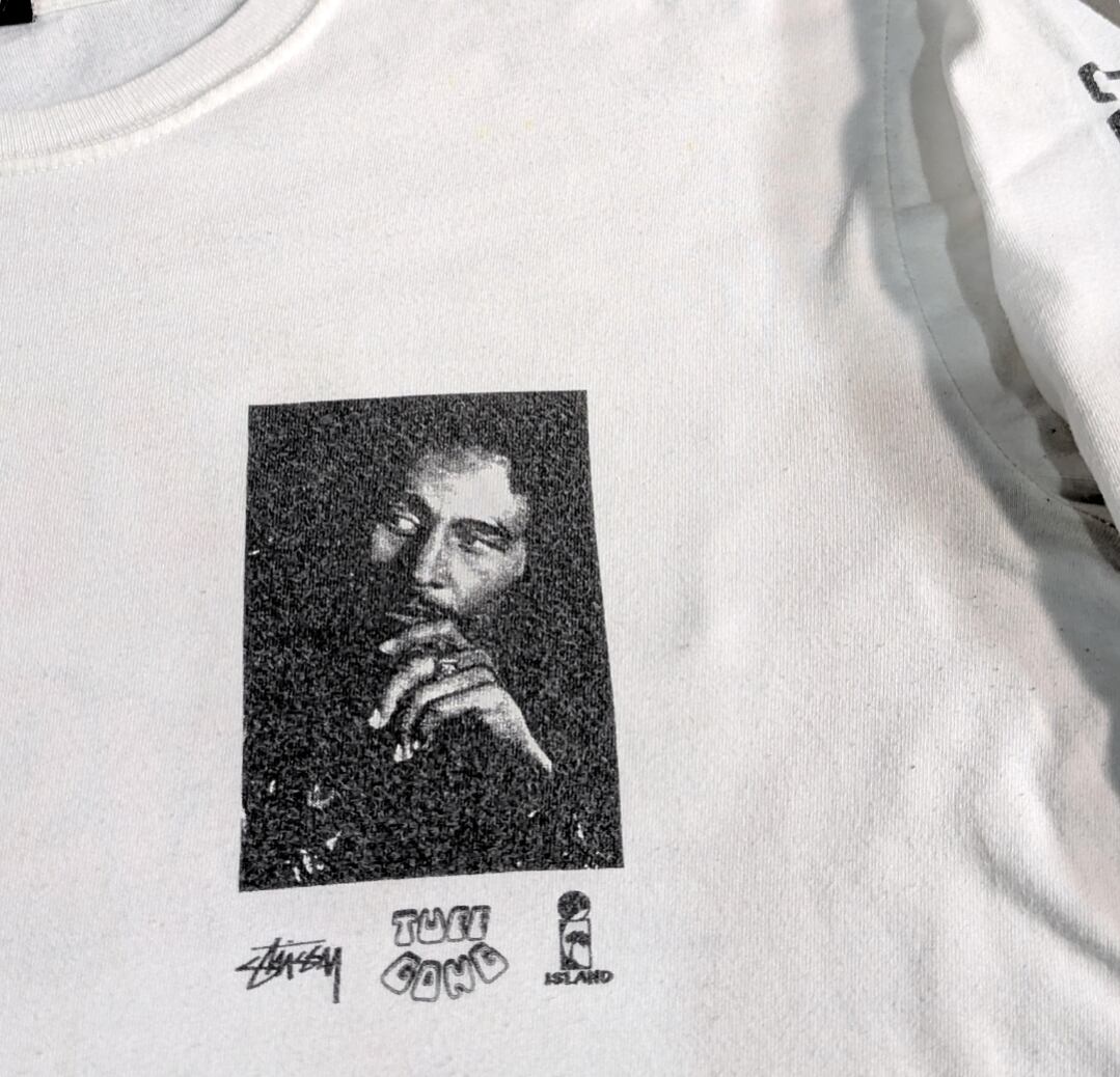STUSSY ボブ・マーリー セーター Lサイズ　Bob Marley Stussy x Bob Marley 2018 Collaboration Rastaman l/s tee 小岩