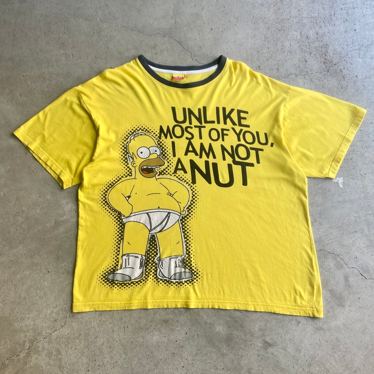 90年代 ISLANDER THE SIMPSONS シンプソンズ ノースリーブ タンクトップ キャラクタープリントTシャツ メンズL ヴィンテージ /eaa347524