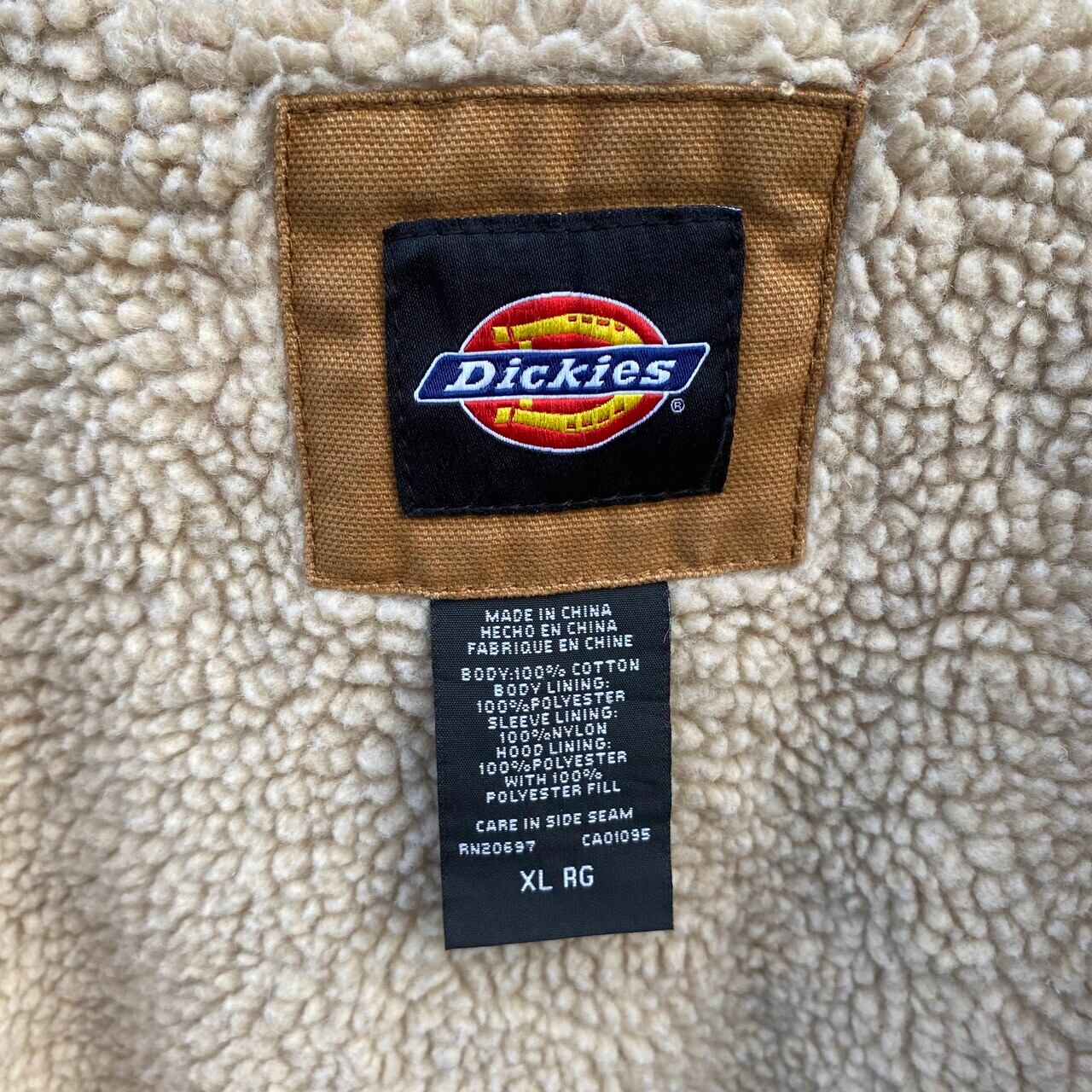 Dickies ディッキーズ フード付き ダック地 ワークジャケット メンズXL