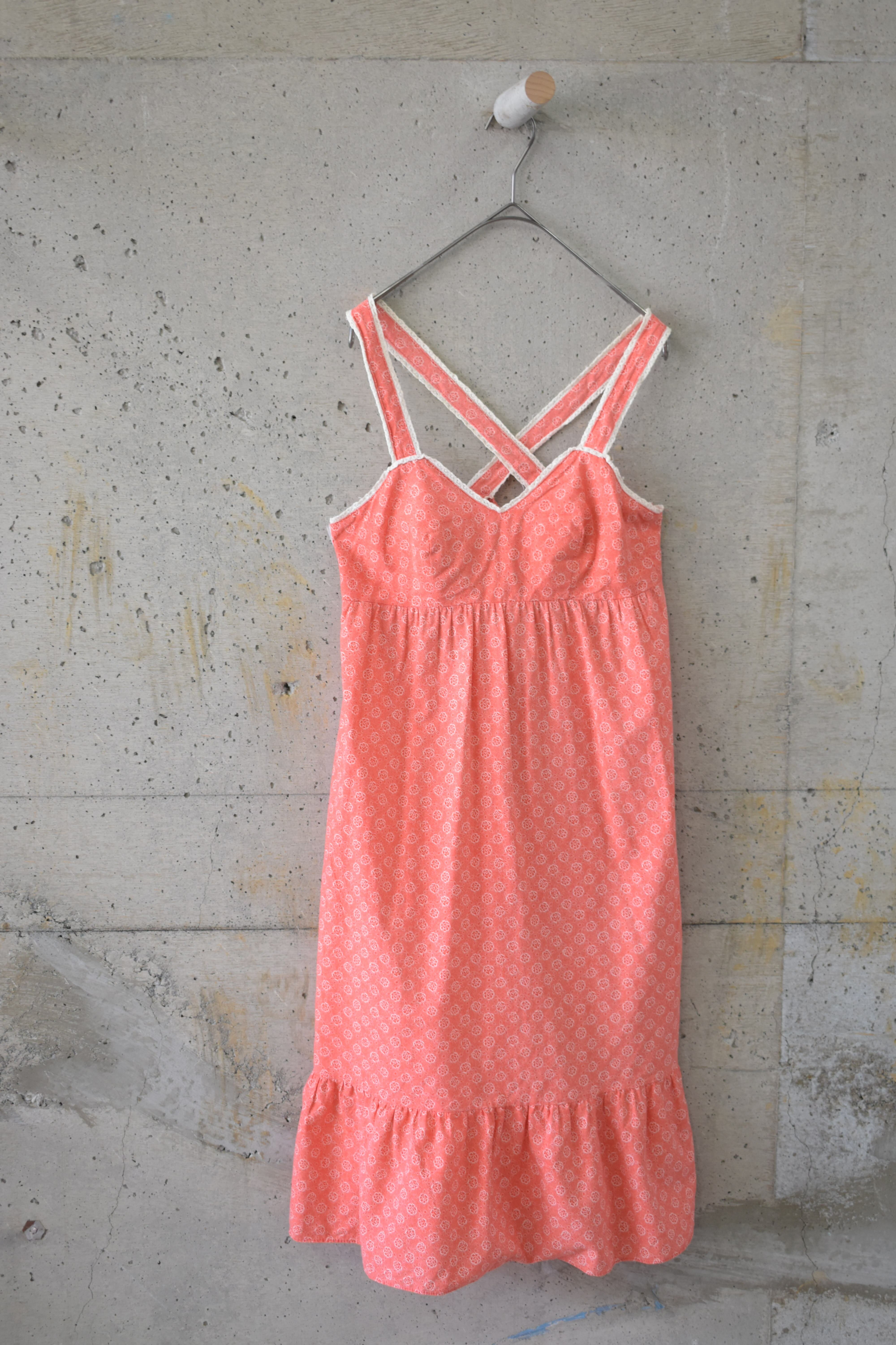 Vermilion floral dress
