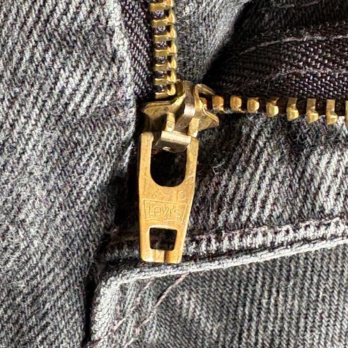 【W38 L34】 usa levi's ブラック リーバイス 550 詳細写真6