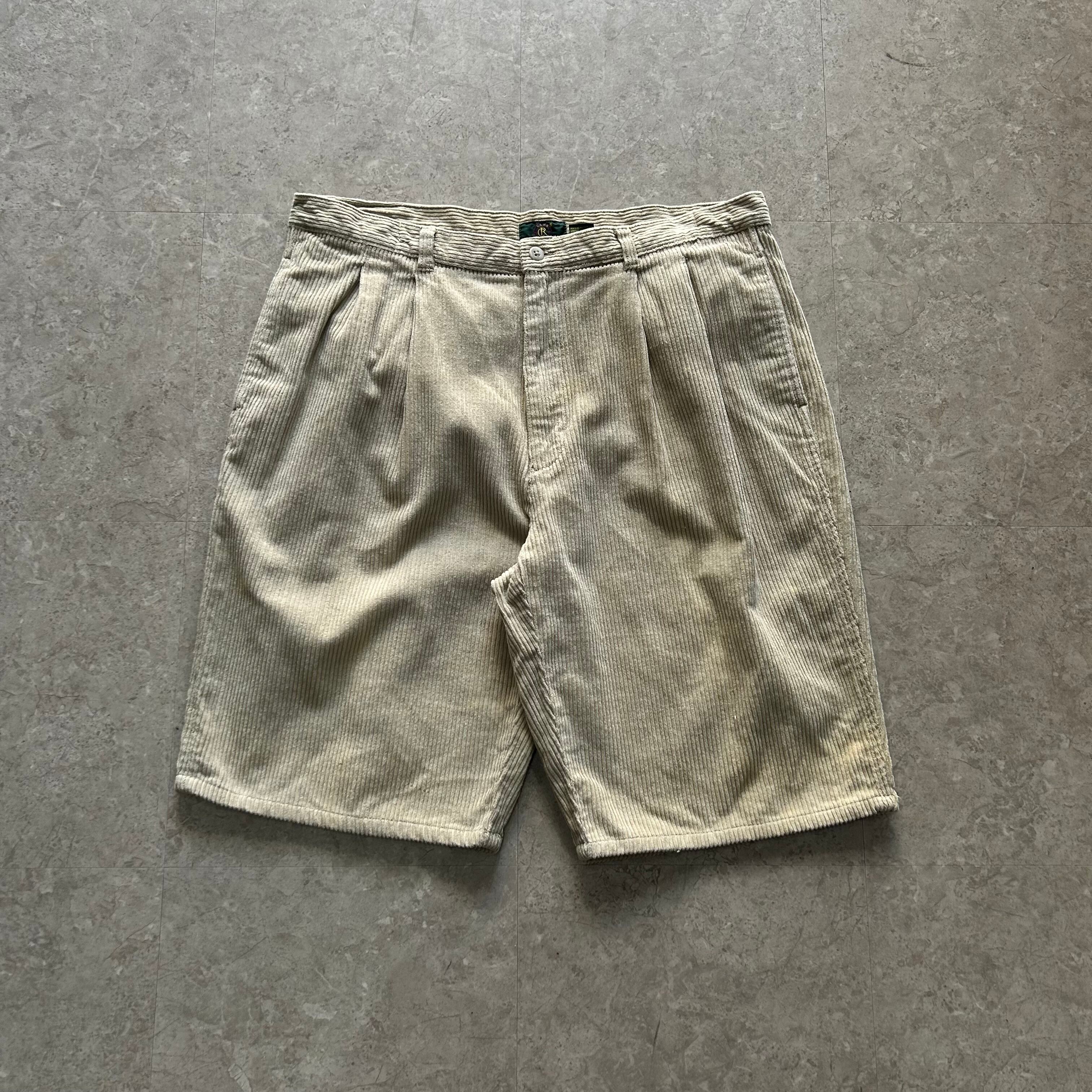 90s〜 CLUB ROOM 2tuck corduroy shorts【仙台店】