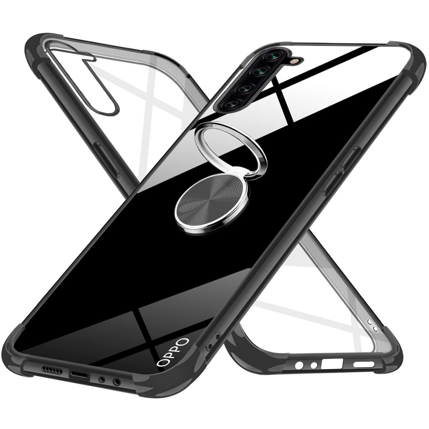 【美品】OPPO Reno3 A 　スマホカバー　フィンガーリング　フィルム付属 美品】OPPO Reno3 A スマホカバー フィンガーリング フィルム付属 OPPO