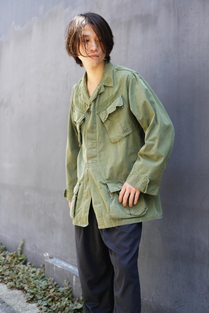 Jungle Fatigue Military Jacket Small-Long [1960s-] [USARMY
