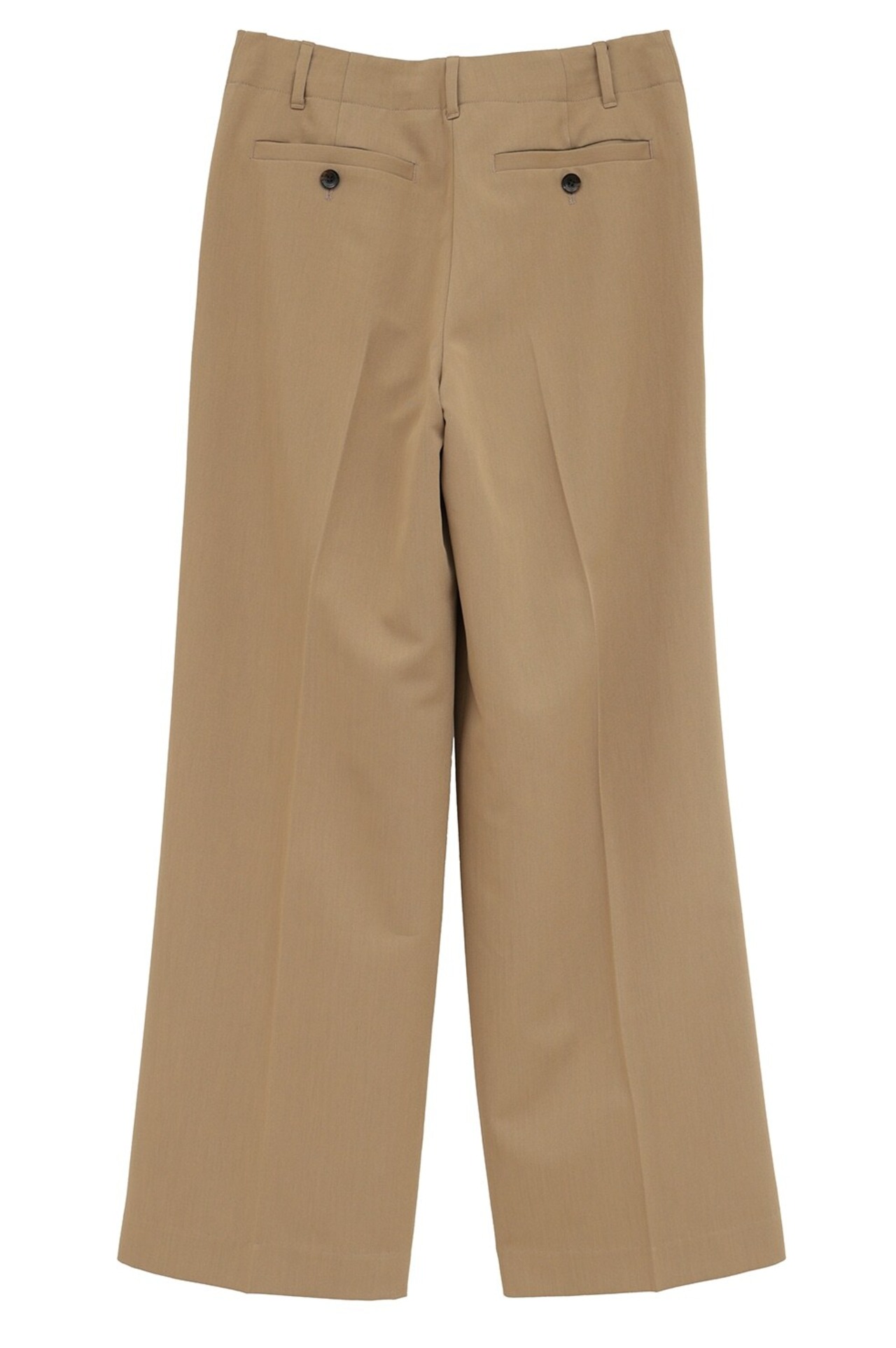 CLANE LOW WAIST TUCKED LOOSE SLACKS