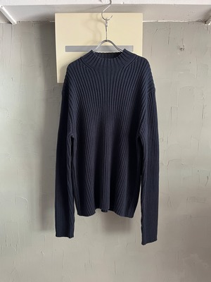 ribbed cotton knit