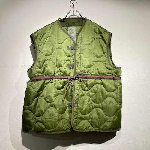 remake U.S.army quilting liner vest (LARGE) "I"