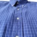 Polo Ralph Lauren　ポロラルフローレン　ボタンダウンシャツ　ドレス　カジュアル　BLAKE ギンガムチェック　ブルー　メンズ　長袖　ビンテージ　VINTAGE 商品写真8