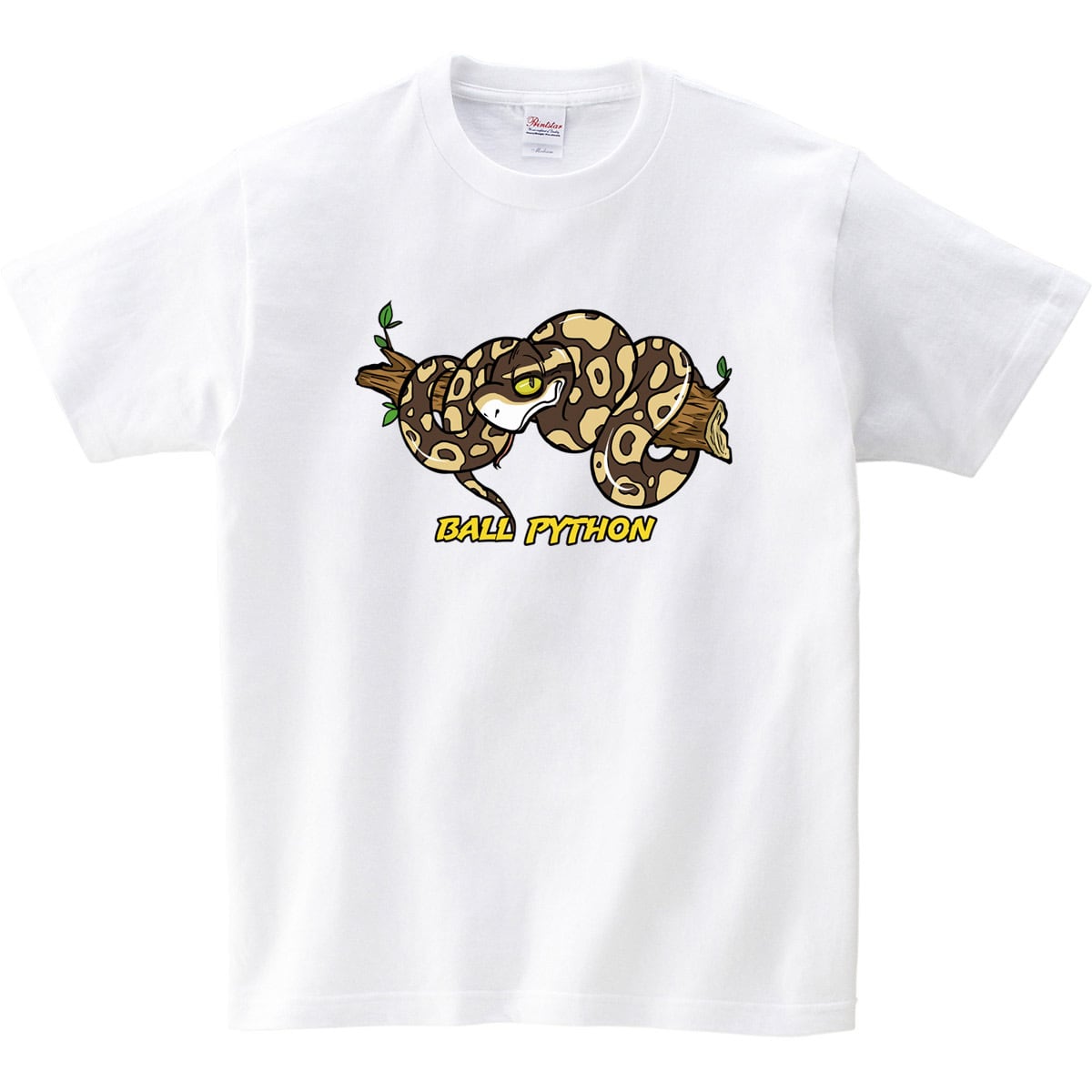 ボールパイソン Tシャツ am79 爬虫類 ヘビ