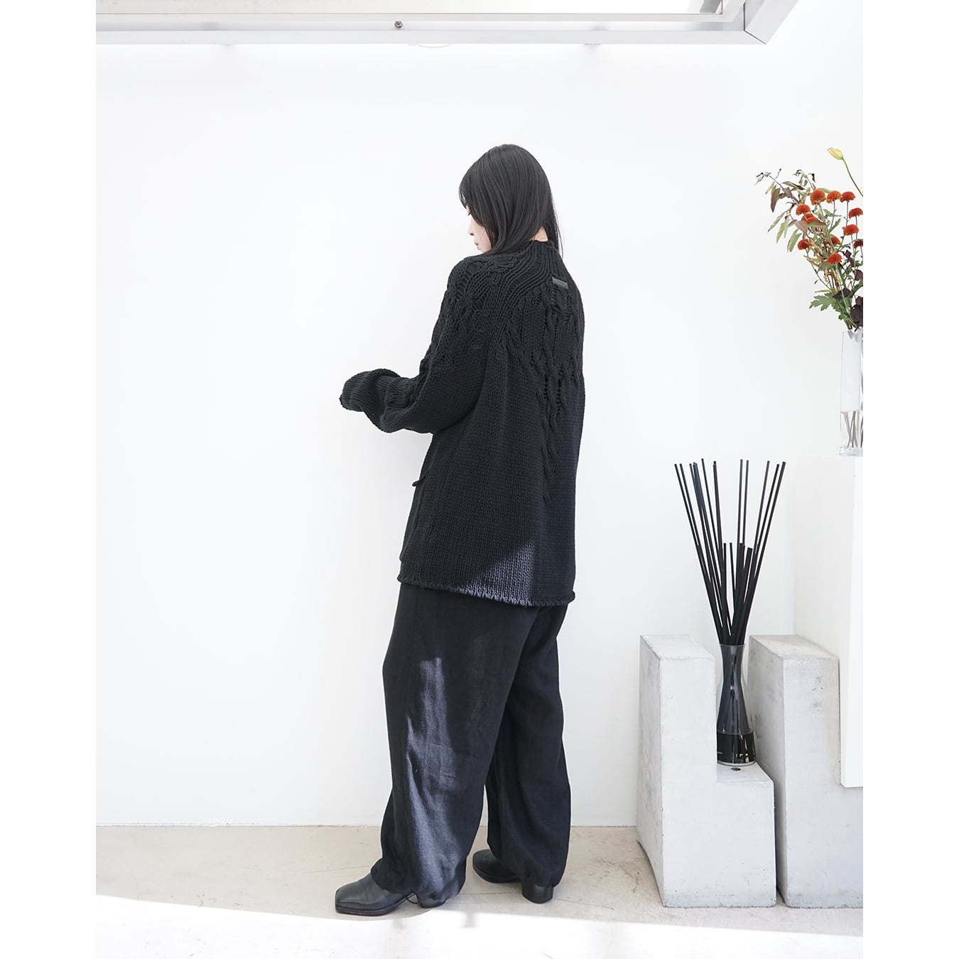 Professor.E ](プロフェッサーイー) 25FW-PE-KT-06 Knit Cardigan