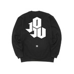 JJ-010 クルーネックスウェット [KIKKOU_BLK]