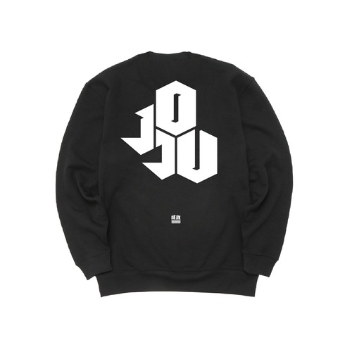 JJ-010 クルーネックスウェット [KIKKOU_BLK]