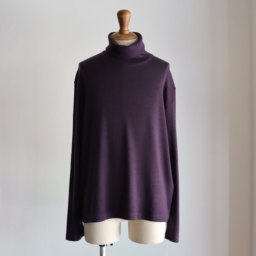Cale " Wool Rib Turtle (Purple)"
