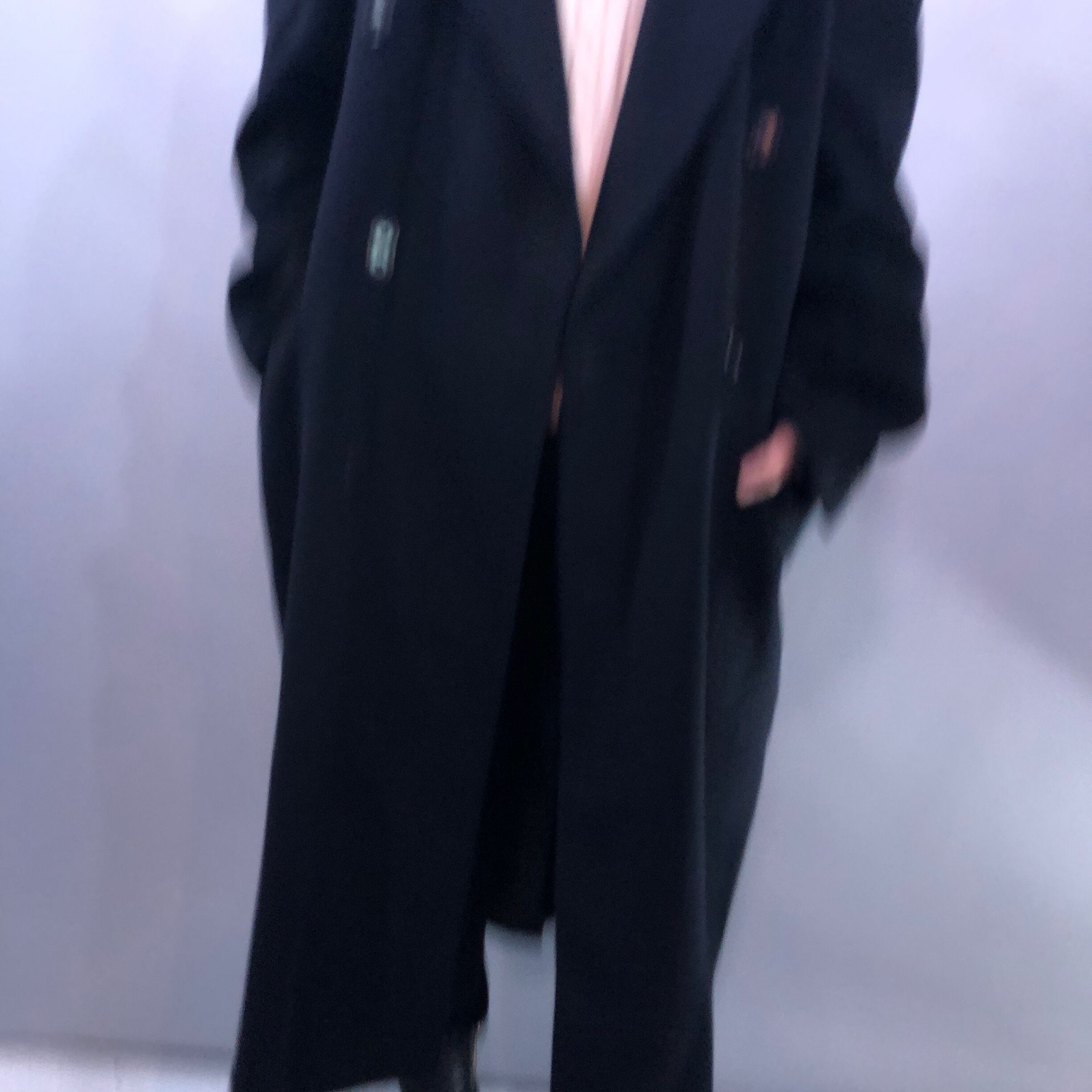 VALENTINO】バージンウール・カシミアダブルチェスターコート | Jesus
