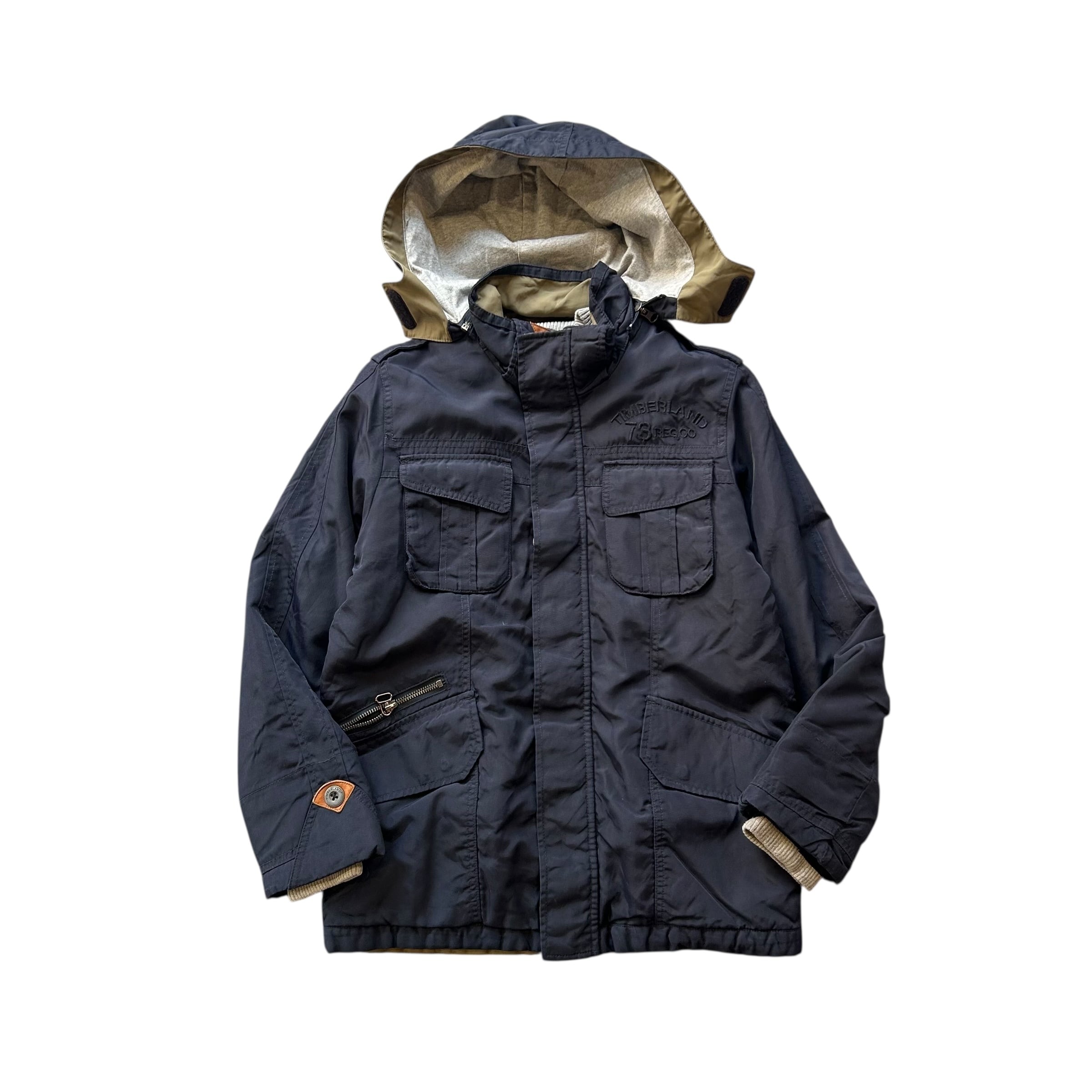 【古着】Timberland nylon jacket (navy)