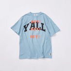 "HEY HEY HEY" リサイクルコットンTee