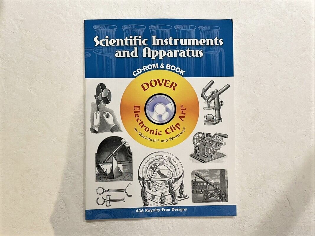 【VA275】Scientific Instruments and Apparatus CD-ROM and Book /visual book