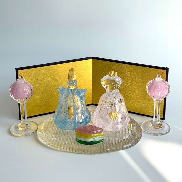 有松啓介 レース紋おひなさま