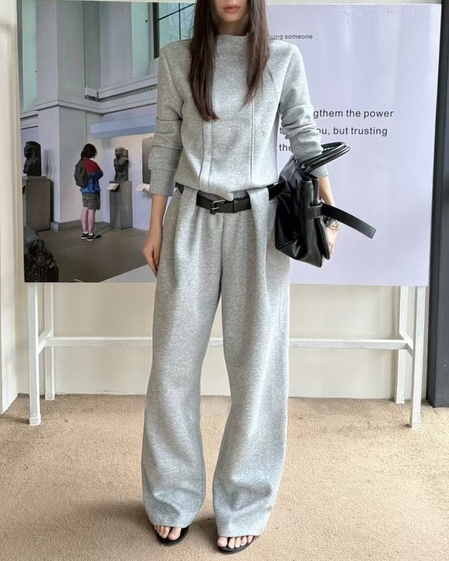 ジップスウェットセットアップ 2color A0798