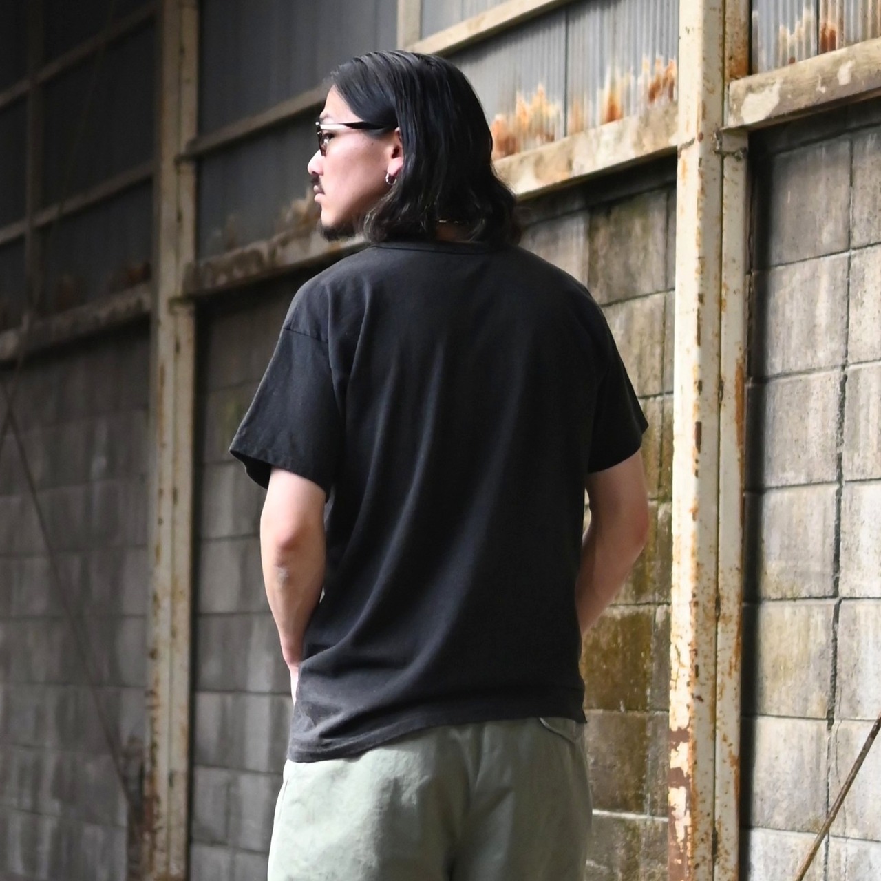 BOWWOW(バウワウ）US ARMY CHINO SHORTS AGED クラシックカジュアルスタイル