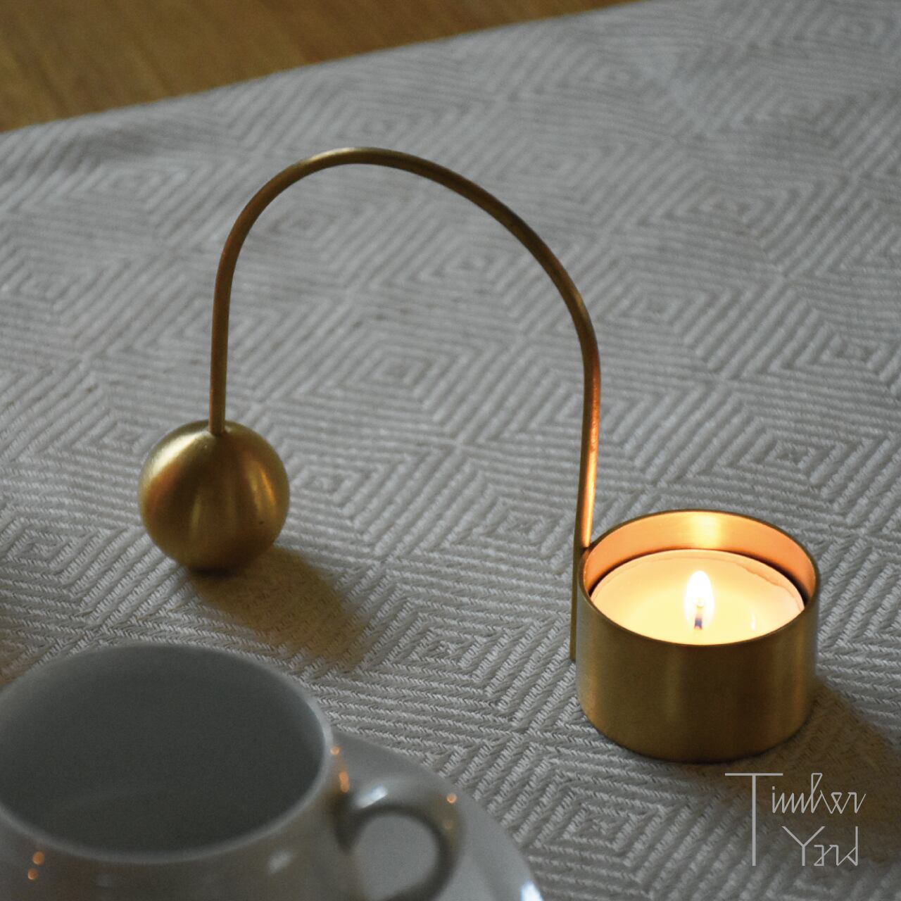 ONLINE限定】Balance Tealight Holder / brass / バランス ティー
