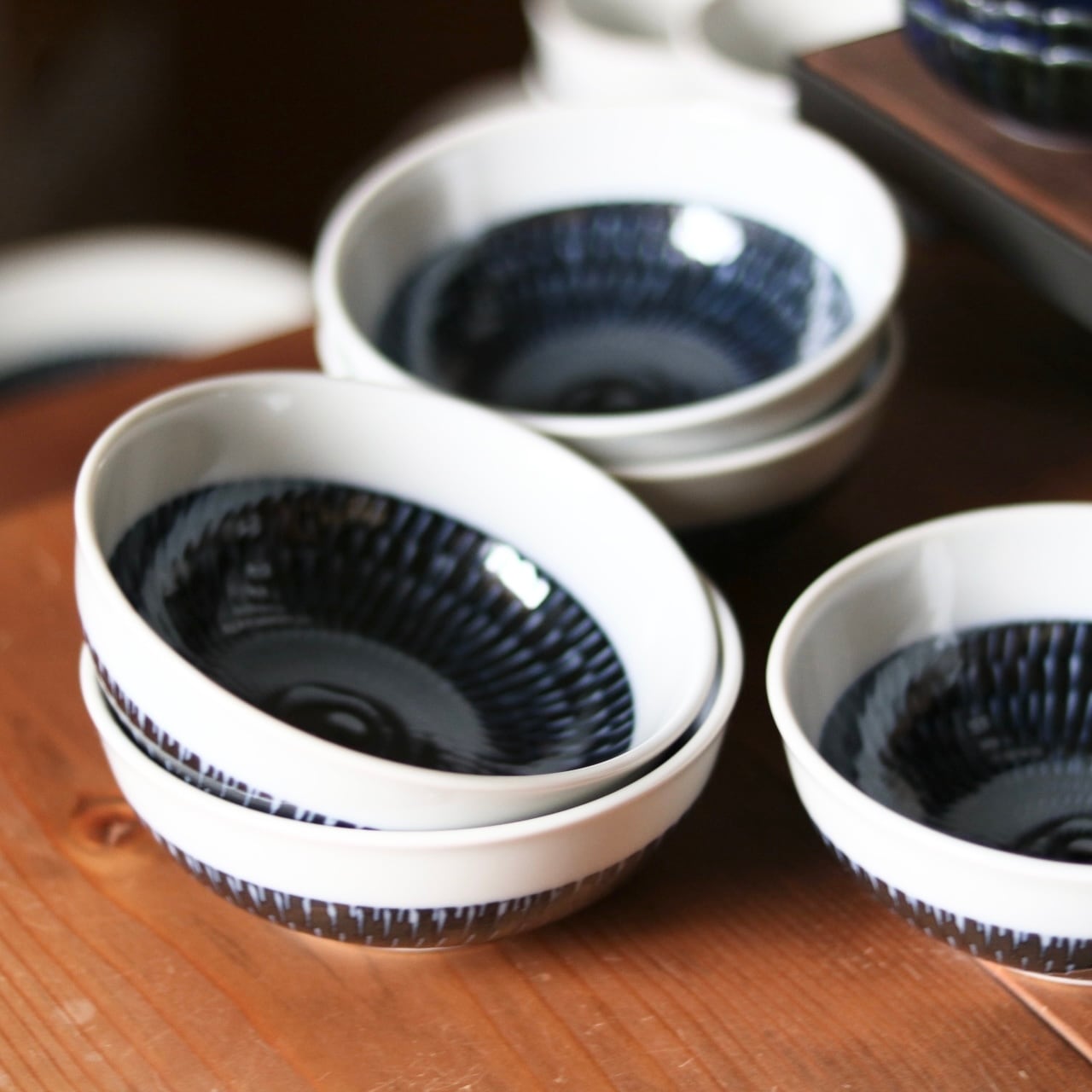 藍色 トビカンナ 4.5寸小鉢 | Zakka so-la