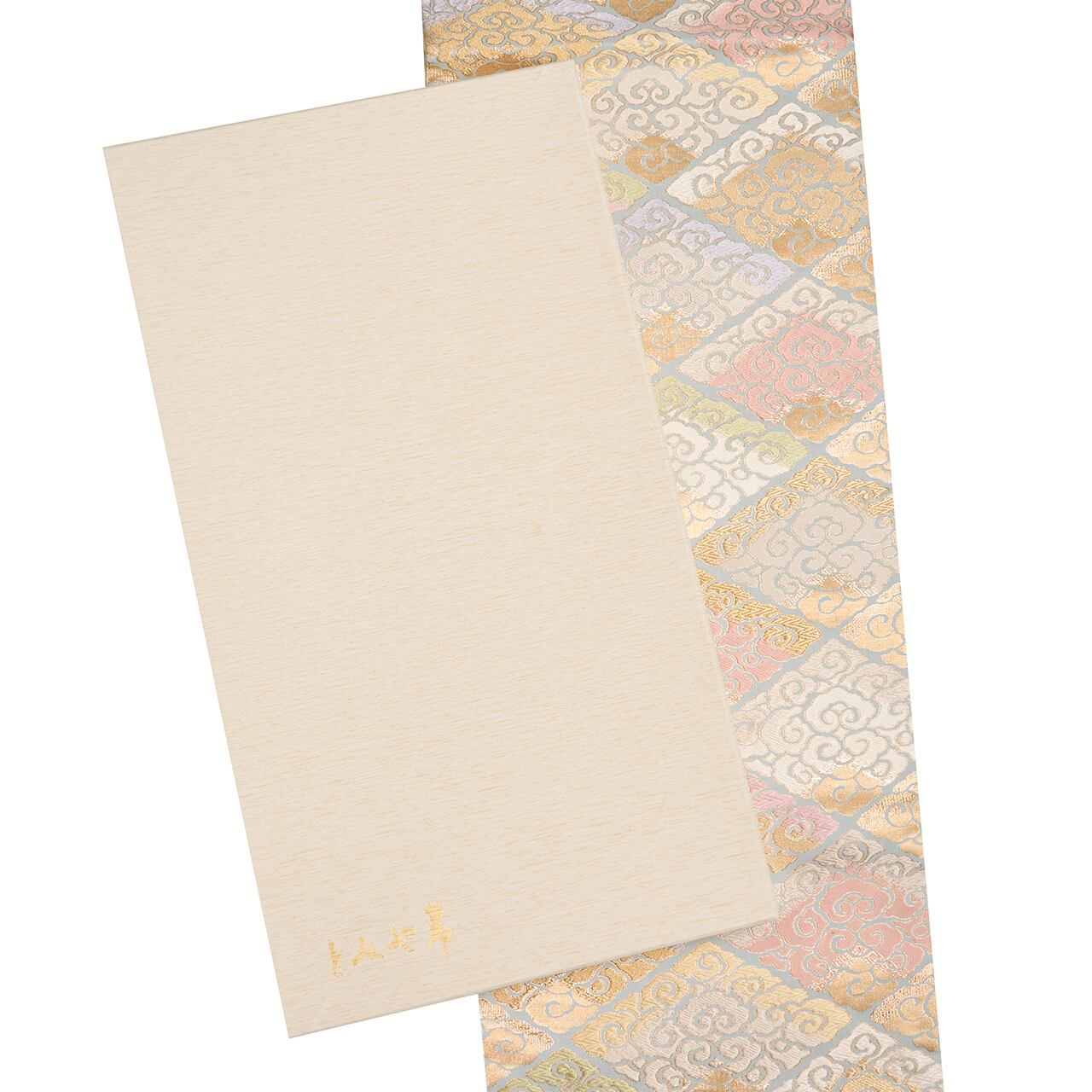 とみや 菱取に瑞雲文様 唐織袋帯【未着用品】 | かわの屋