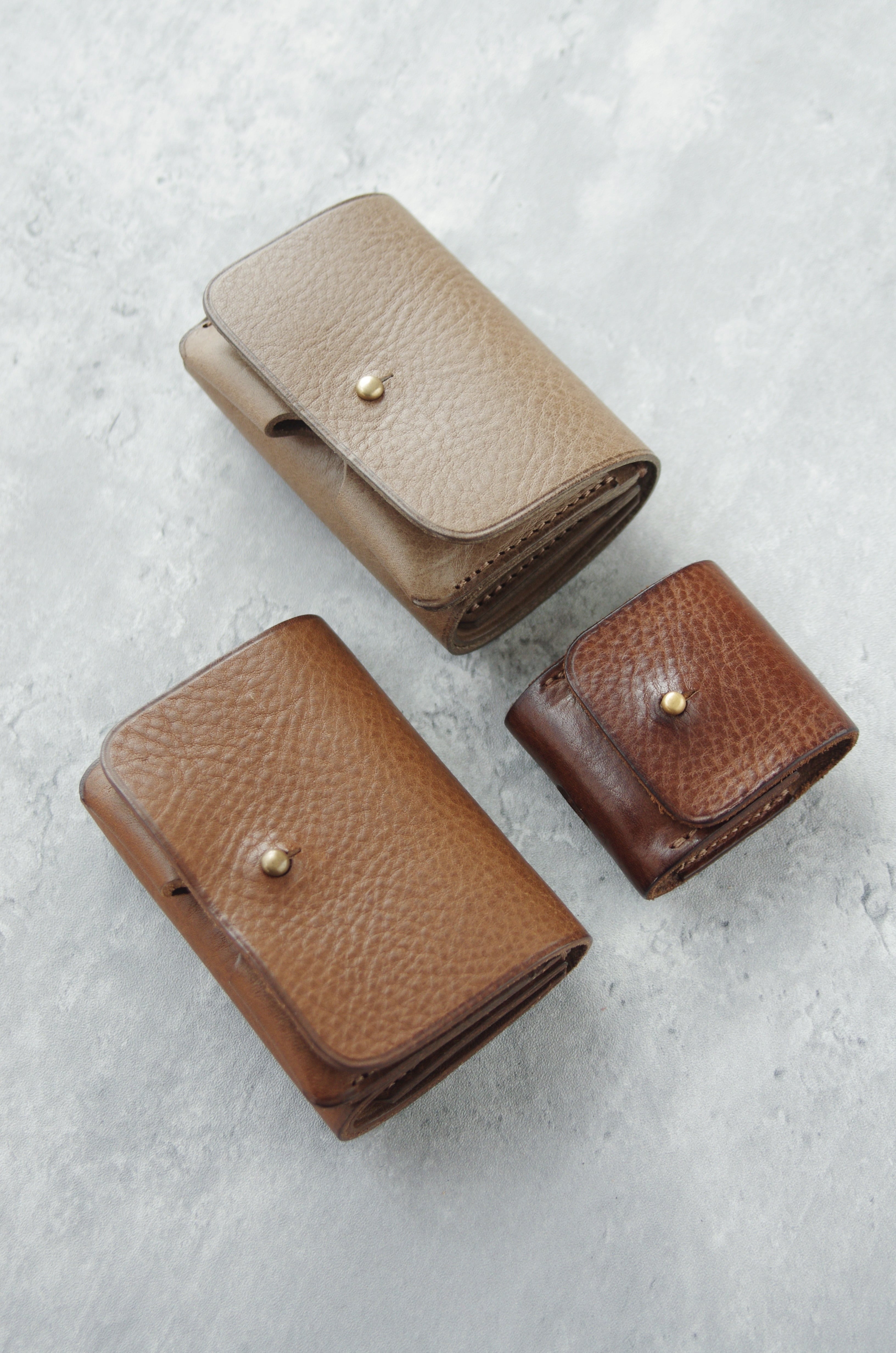 三つ折り財布】ミニ財布 コンパクト ミニマムウォレット レディース