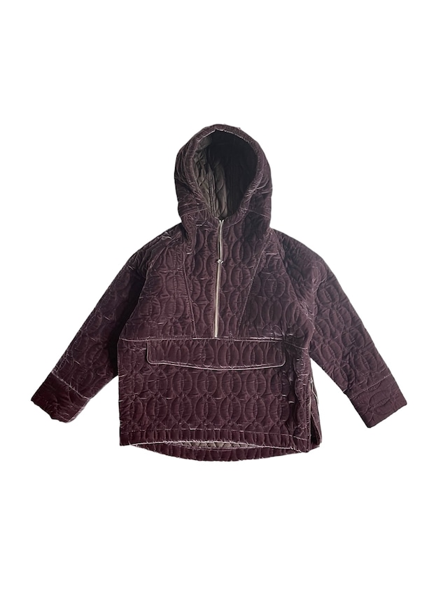 MEYAME (VELOUR QUILTING ANORAK)