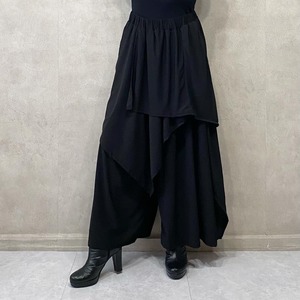Layered wide pants 【AS SUPER SONIC】