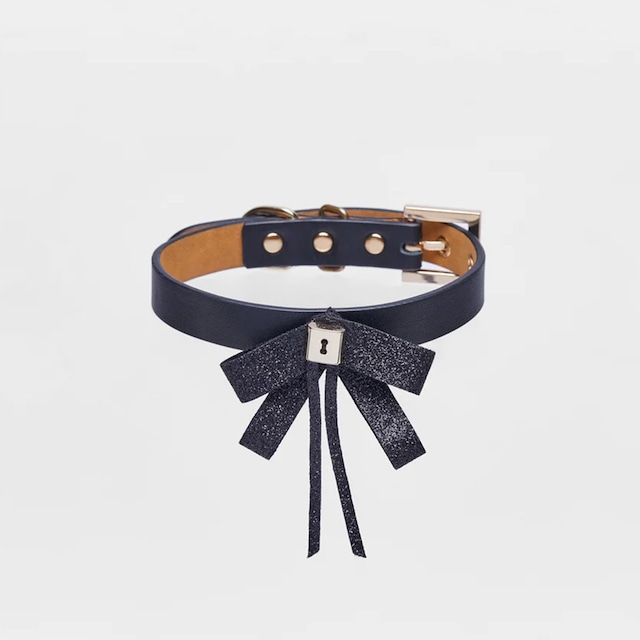 BOWKNOT COLLAR（Black） / OVER GLAM