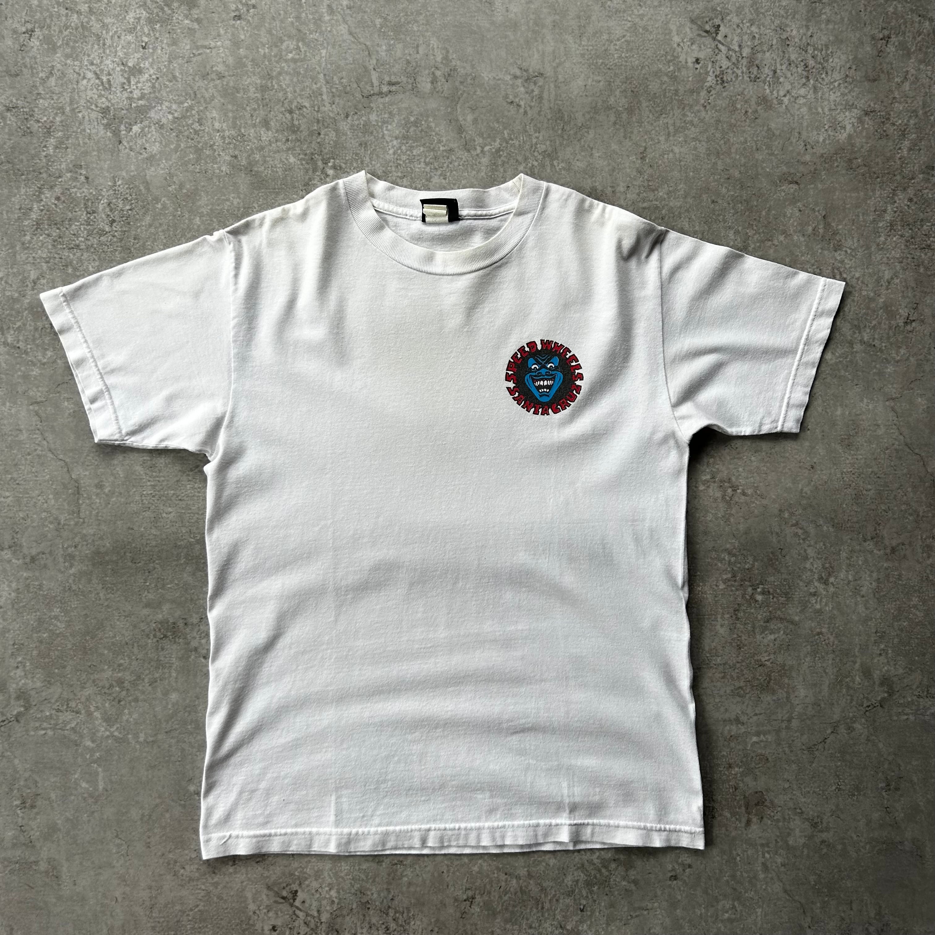 00s サンタクルーズ tシャツ NHSタグ ホワイト スクリーミングハンド