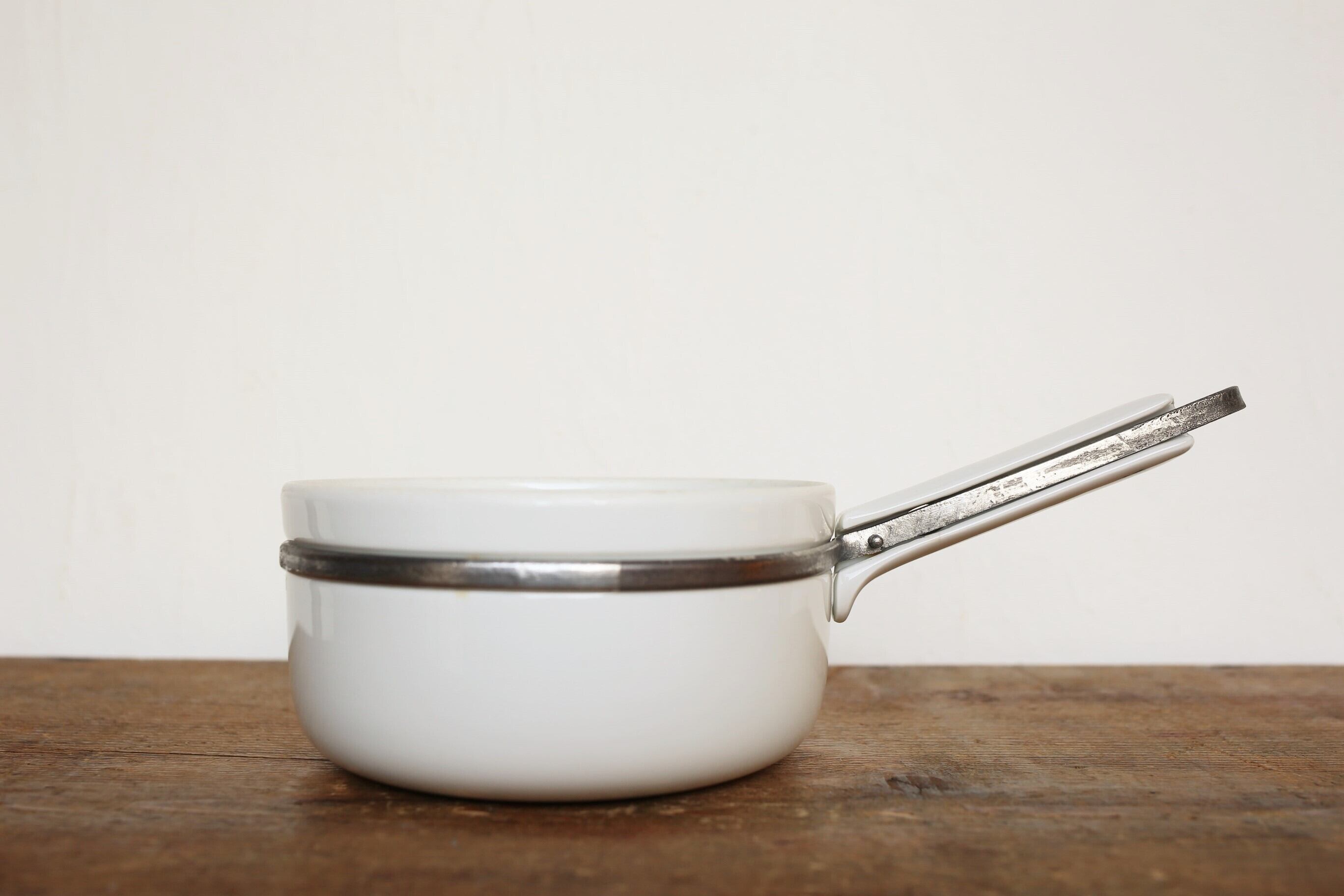 フランス アンティーク リモージュ 『ALUMINITE』 片手鍋 サイズ2 N-1682-2