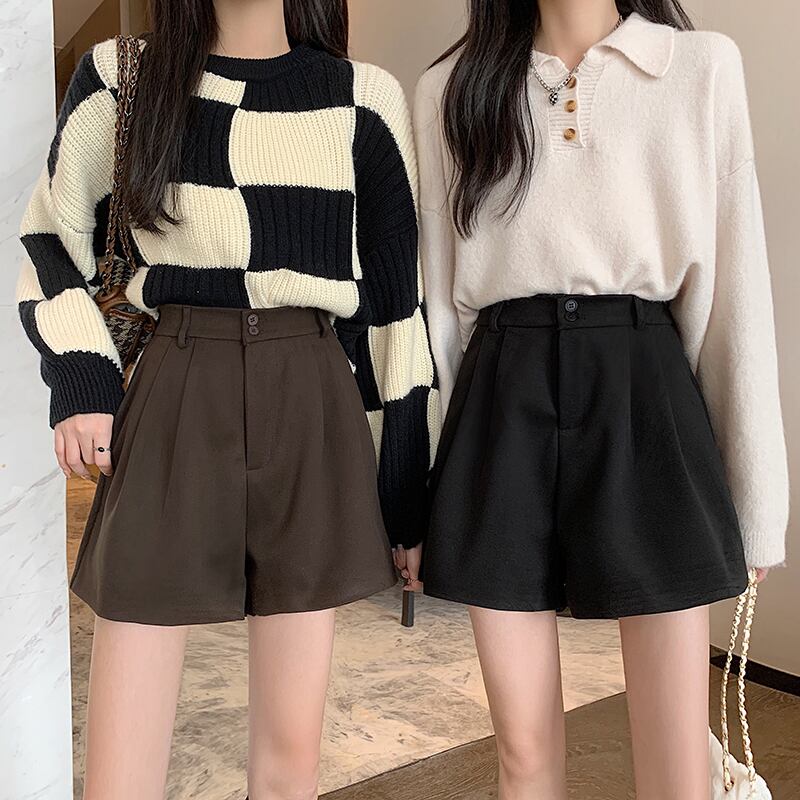 パンツ ウェストルーズショーツ ウィンター 冬物 ブルマー 1号婦人76459797803