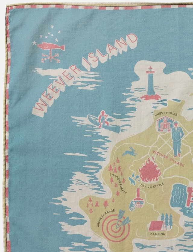 Nudie jeans 2022 SUMMER COLLECTION Bandana Weever Island Multi バンダナ