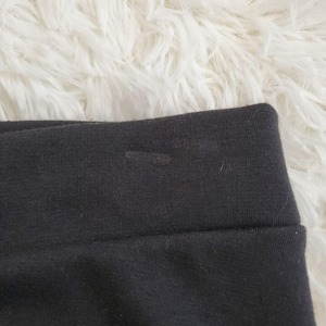 【USED】スカート　白黒ボーダー ミニスカート