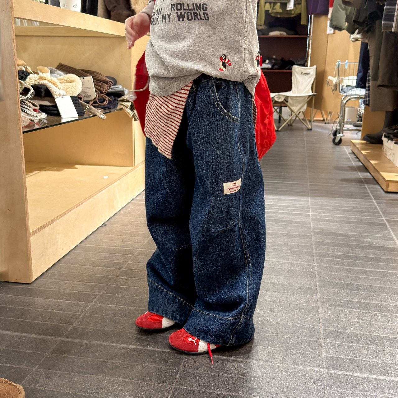 [bdiary] Siewide Denim Pants / [비다이어리] 시에와이드데님청바지