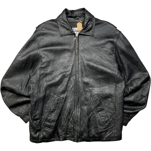 《S》 WILSONS PELLE STUDIO レザージャケット ブラック no.5774